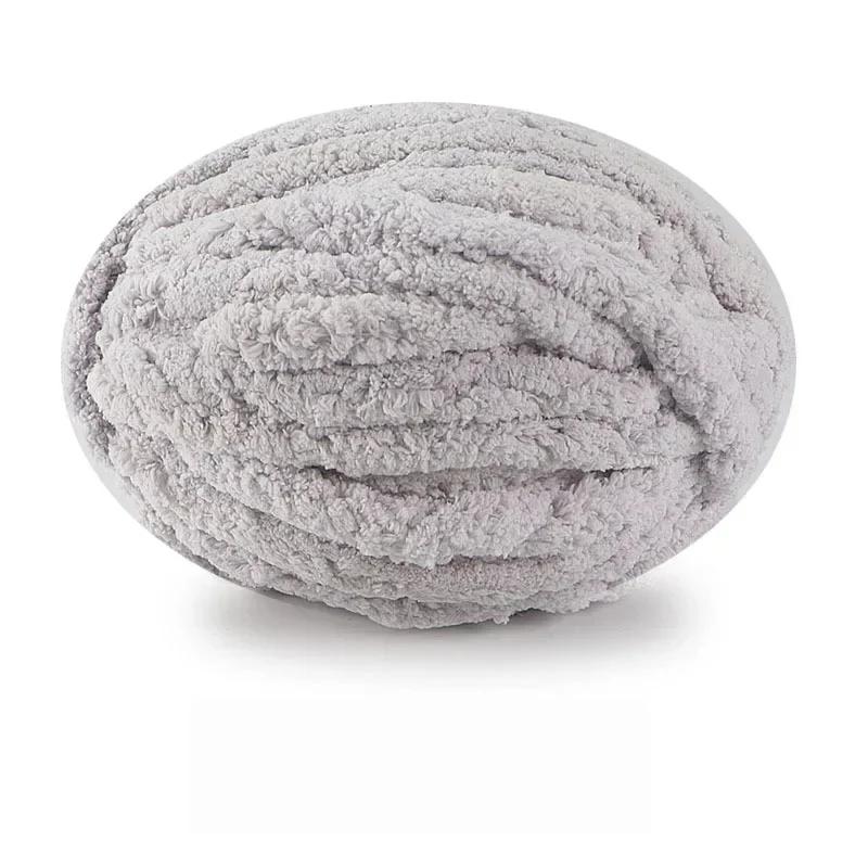 250g DIY Chenille Yarns Warm Thick Scarf Threads Multicolor Chunky Yarns for Knitting and Crocheting Hand-woven Blanket Cushion