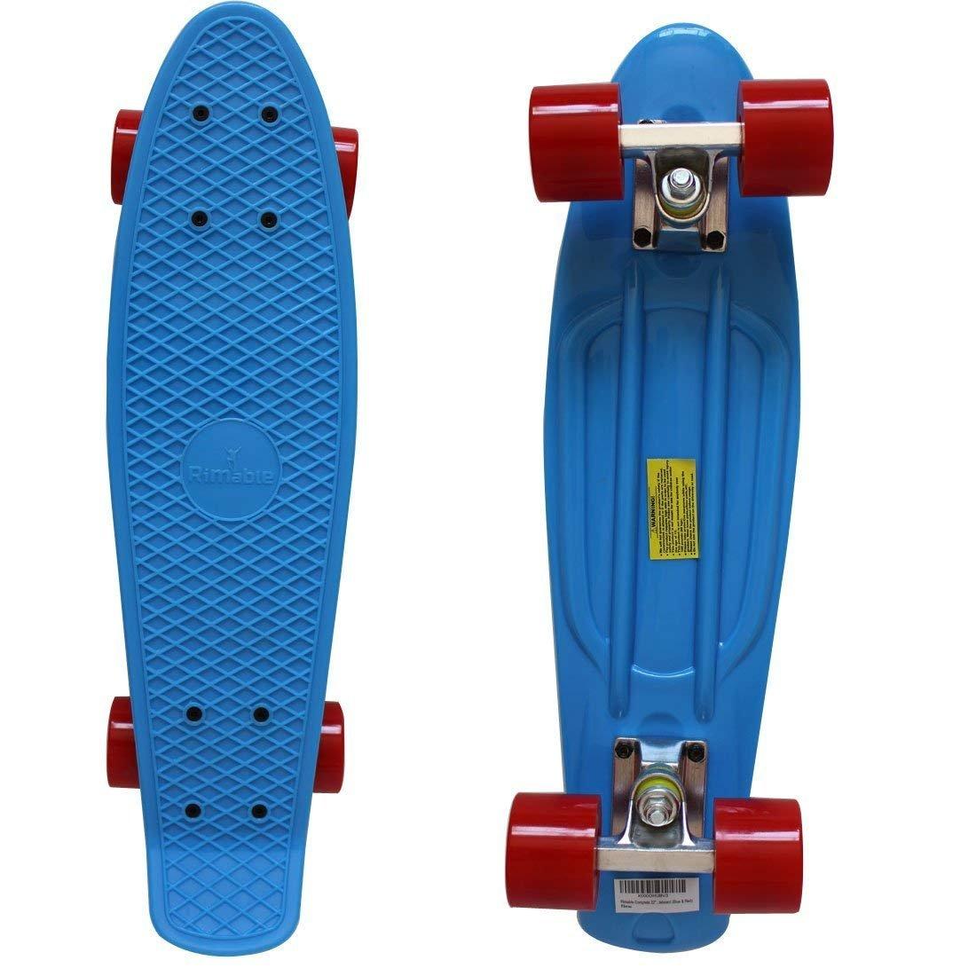 

[(Rimable) RIMABLE][Complete 22 Skateboard](Item) (Blue&Red)
