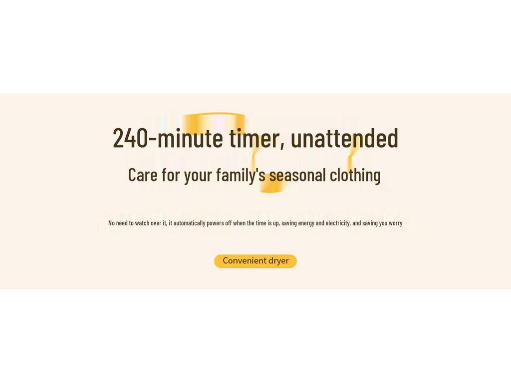 Compact Foldable Travel Clothes Dryer