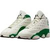 Air Jordan 13 Retro GS Sail Pine Green Kids Sneakers Cream Black HQ0780-103