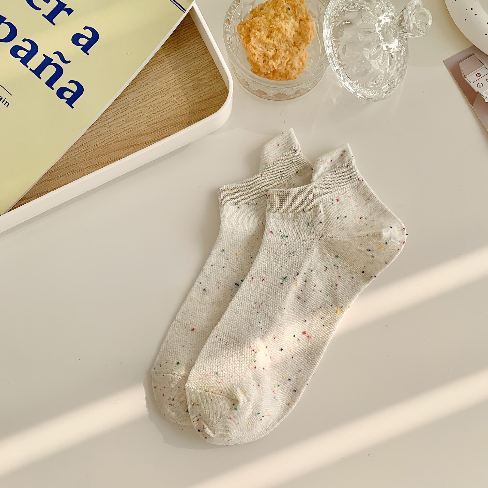 Women s Ladies Cheap Wholesale Colorful Summer Cotton Short Ankle Socks 35-39
