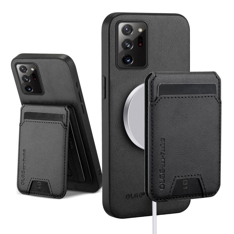 Suitable for Samsung Note20 Ultra5G Mobile Phone Case 10 Cow Pattern Leather Magnetic Card Case New High End Feel