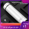 2025 Hot Stainless Thermos Bottle LED Intelligent Temperature Measurement For Volkswagen Rline T-Cross Arteon Jetta Caddy Sciroc