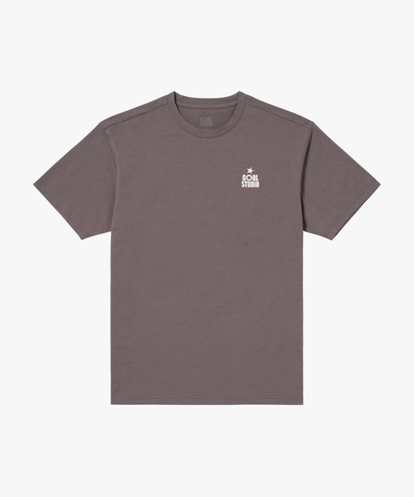 GOALSTUDIO Ms Essential Airdry Tee-Brown
