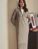 European women's temperament knitted sweater medium and long fashion pullover sweater loose zipper bottoming dress
