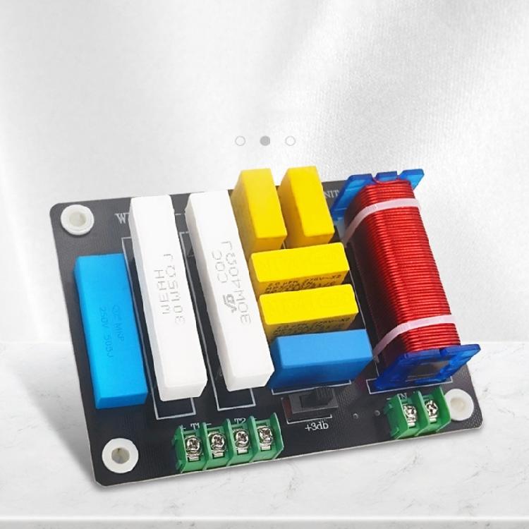 400W 2 Way Frequency Divider Circuit 5200Hz-20kHz Adjustable Frequency Speaker Filter Home Theater Sound Modification