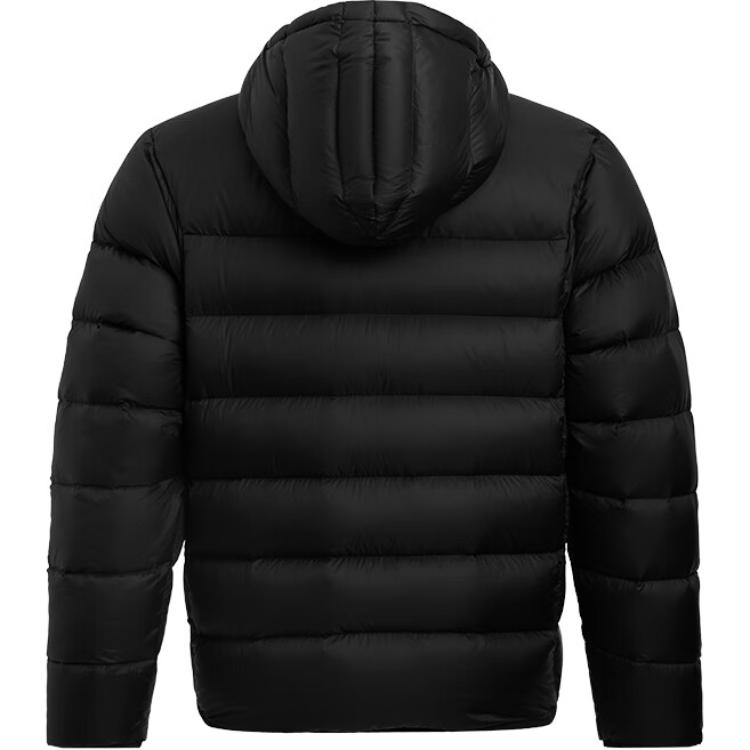 Under Armour Core Down Training Fashion Versatile Hooded Down Jacket Men Jacket Black 6001970-001