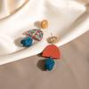 Makersland Vintage Mushroom Earrings Acrylic Irregular Jewelry Accessories Girls Gifts Geometric Earrings for Women