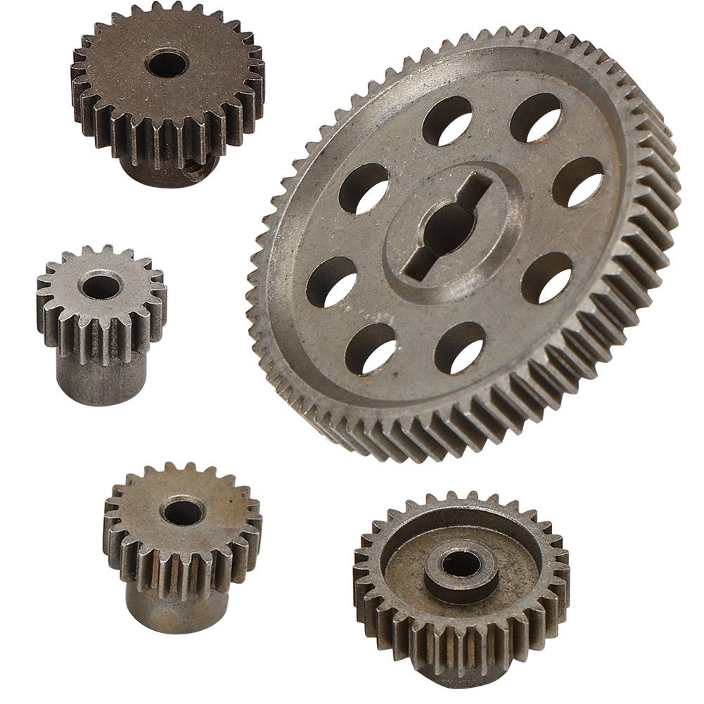 Differential Main Metal Spur Gear 64T 17T 21T 26T 29T Motor Gear RC Part for BRONTOSAURUS 1/10 Truck 94111
