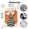 Easy DIY Framed Pearl Bead Painting Kit with Flower in Striped Vase 3D Sparkling Canvas Art for Home Decoration Gift Idea for Adults