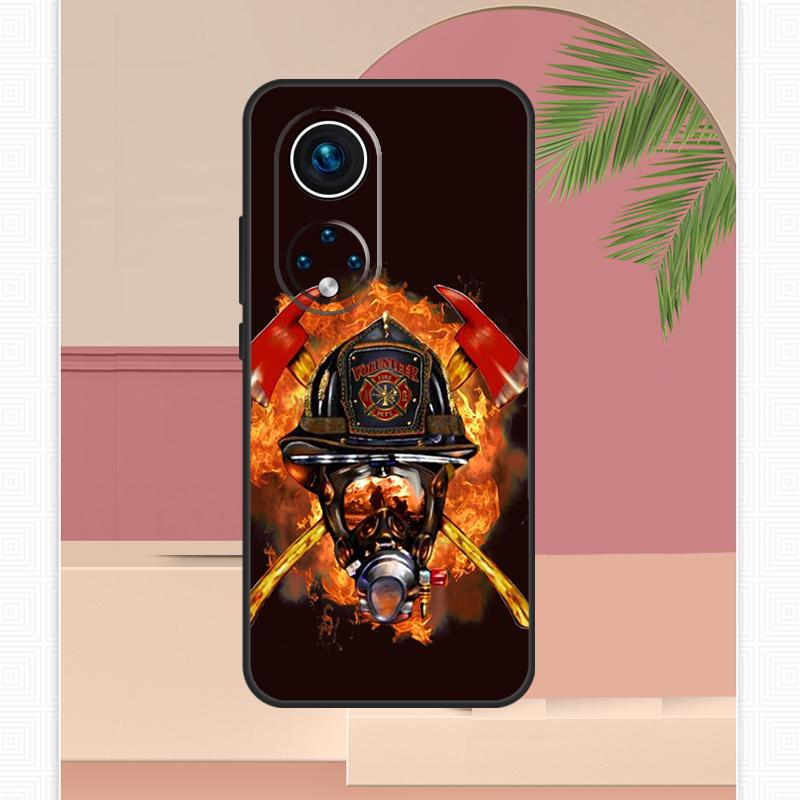 Firefighter Fire Fireman Case For Honor Magic 7 Lite 5 6 8 Pro Honor 400 200 X9c X9b X9a X8b X8a X8c 50 70 90 Cover