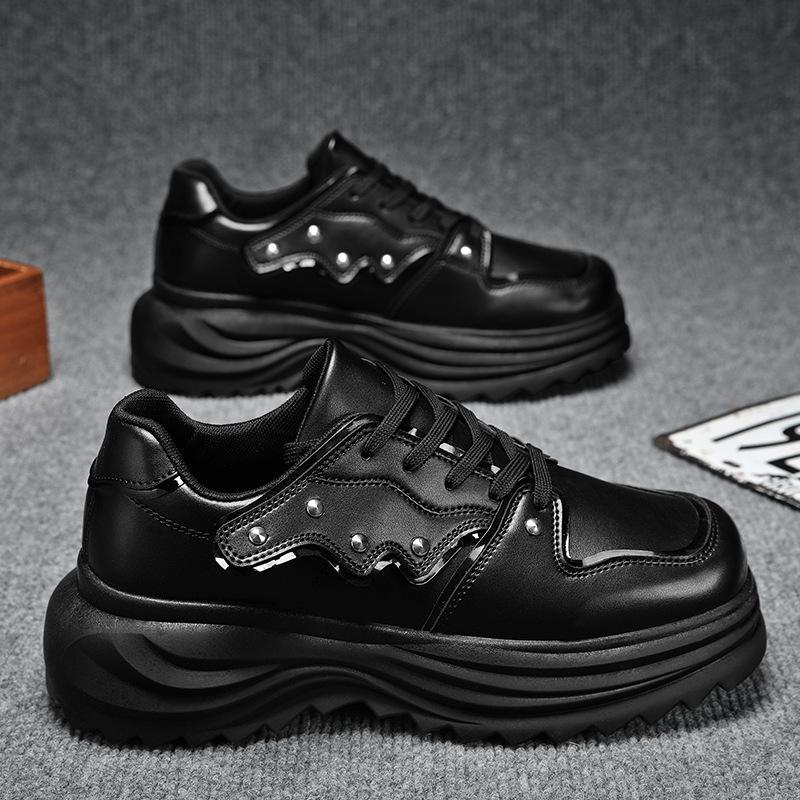 New Exquisite Men's Sneakers Breathable Soft Soled Comfortable Running Shoes Thick Soled Tall Casual Shoes Zapatos Para Hombres