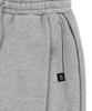 BROWNBREATH Stamp Tag Wide Sweatpants - Melange Gray