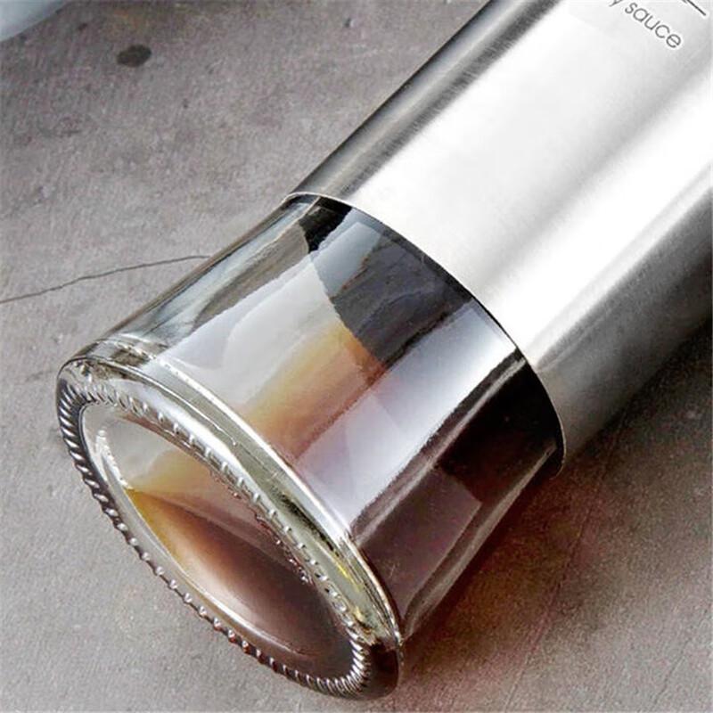 Bottiglia Dispenser Olio e Aceto a Prova di Perdite in Vetro Junchu
