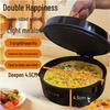 Dual-Sided Non-Stick Electric Griddle for Pancakes, Frying, and Grilling