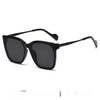 Retro Korean Style Large Frame Gm Sunglasses For Men Women Uv400 Sun Protection