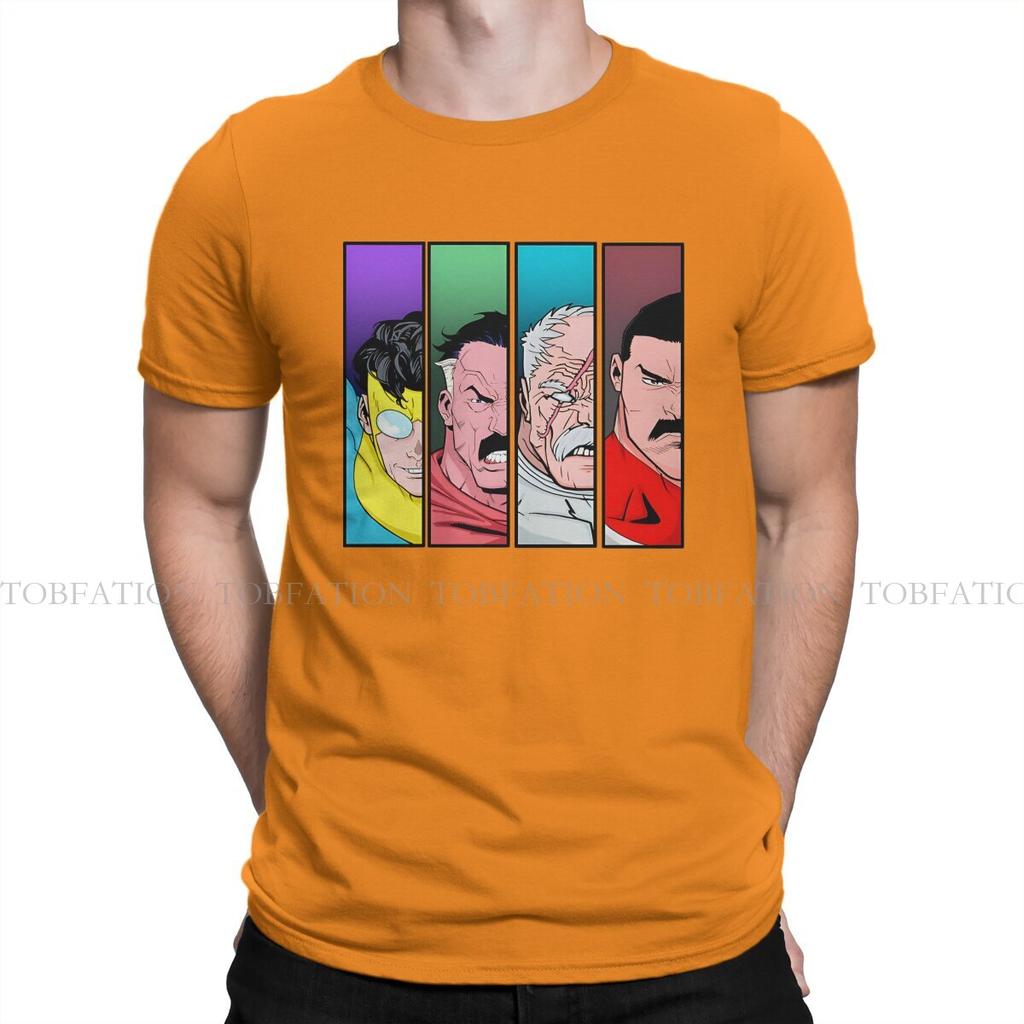 Invincible TV Series Pure Cotton TShirt Viltrumites Basic T Shirt Leisure Men Tee Shirt Printing