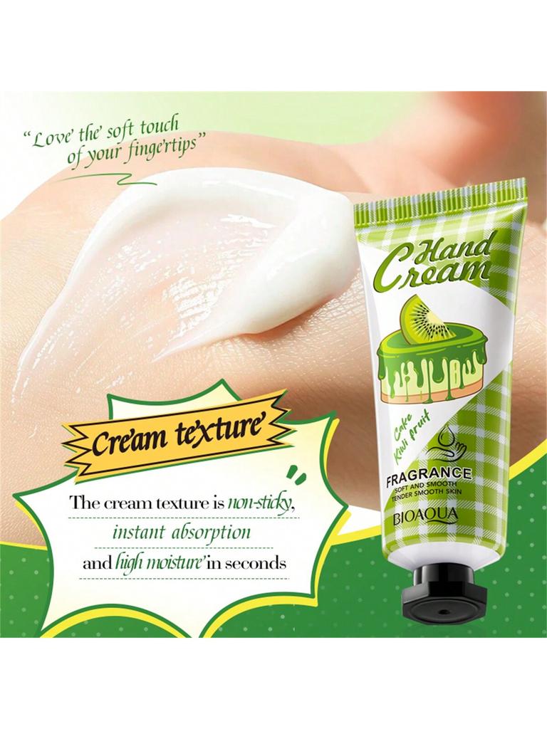 1Pc FRUIT CAKE MOISTURIZING HAND CREAM. Brighten Skin Tone Moisturize Hand. Moisturiz Sooth Hand. Im