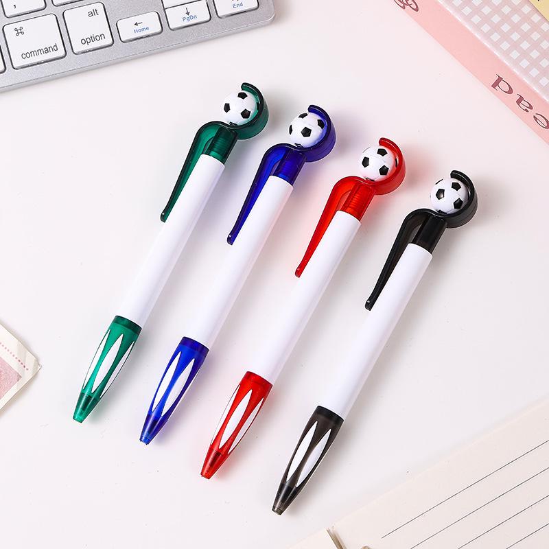 Cartoon Football Ballpoint Pen - Multi-color Press-type for Students and Journaling