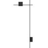 Vintage wall lamp Simple Designer Long Strip square lamp Living Room Background Wall Deco Light Hotel Corridor black wall light