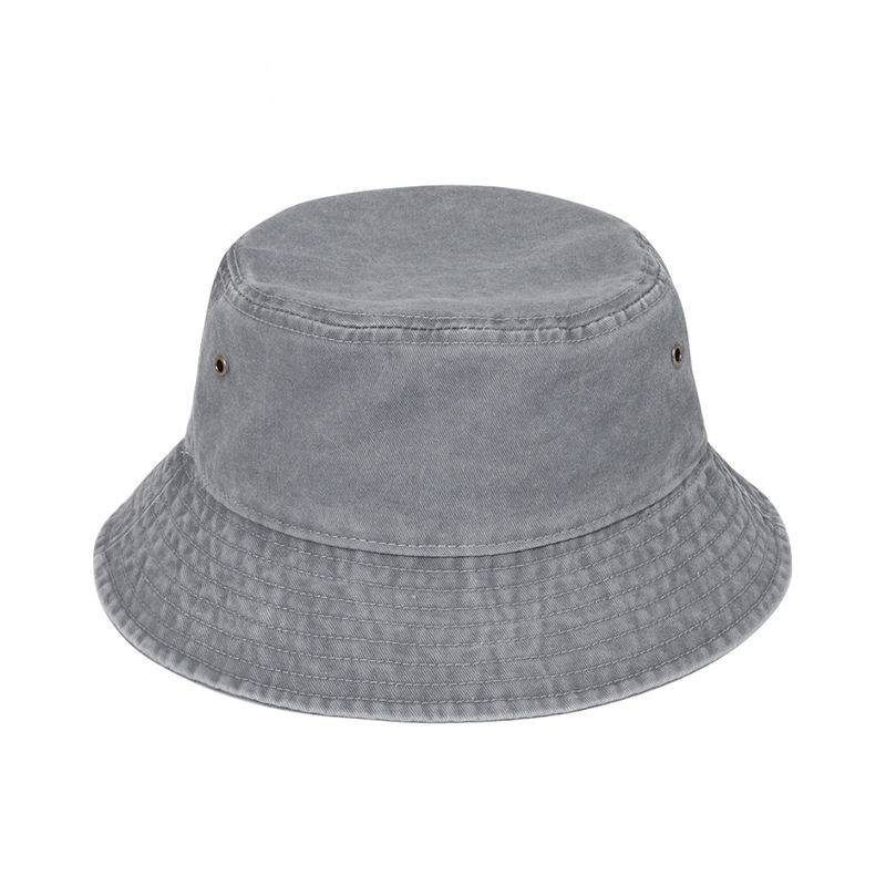 

Vintage Hat Fisherman Cotton Material Summer Unisex Wide Brim Gift Multicolor сірий колір