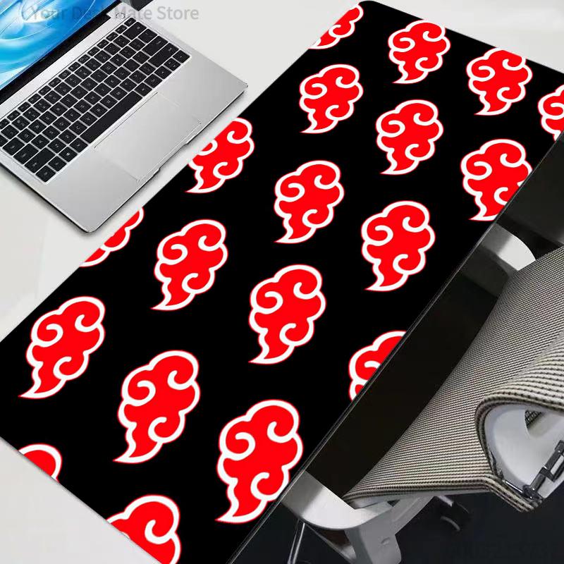 N-Naruto Mouse Pad Anime Gaming Accessories Varmilo Keyboard Desk Mat Gabinete Gamer Carpet Mousepad Mouse Mats
