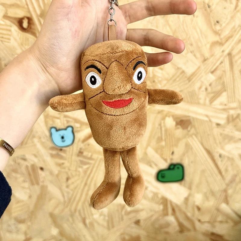 

Non-Toxic Brainrot Plush Toy Keychain Tung Sahur Cartoon Crocodilo Shimpanzini Decorative Doll Tralalero Tralala Figures Bananini Gift Toy