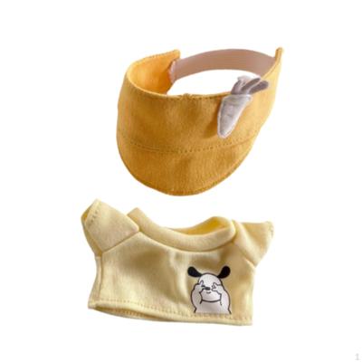 Puppenkleidungsset Niedlicher Anzug Zubehör Kleidung für 17cm Anhänger