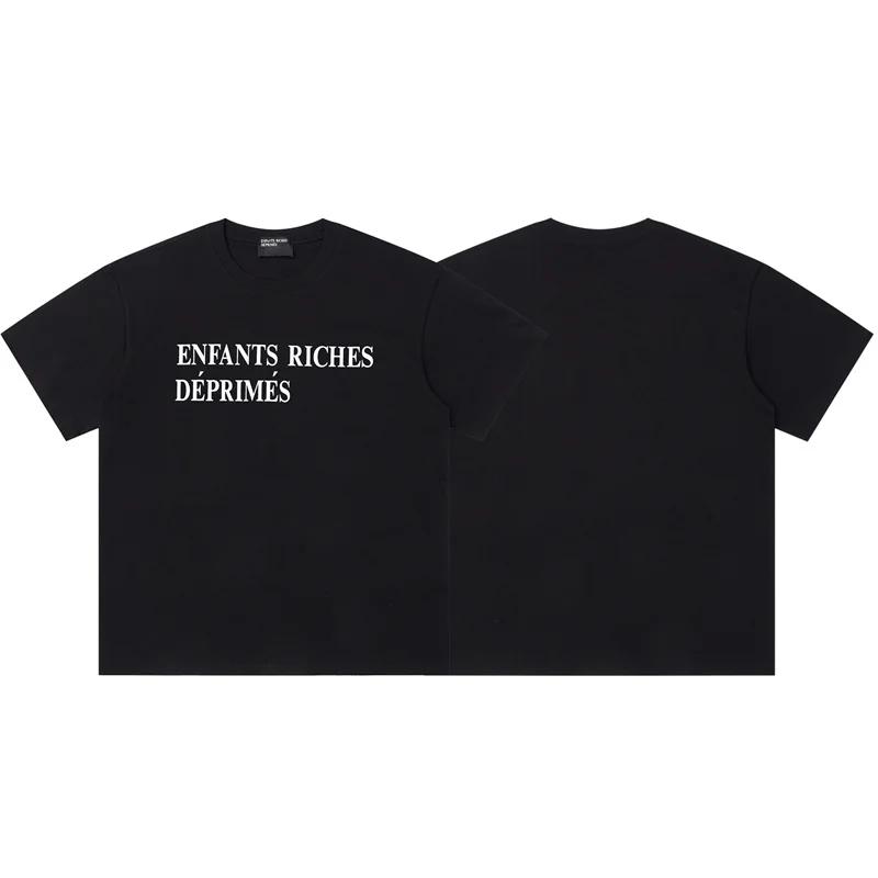 2025 Top 100% Cotton Fashion Trendy Printed Pattern T-shirt for Men and Women, High Quality Casual Large Size Widening