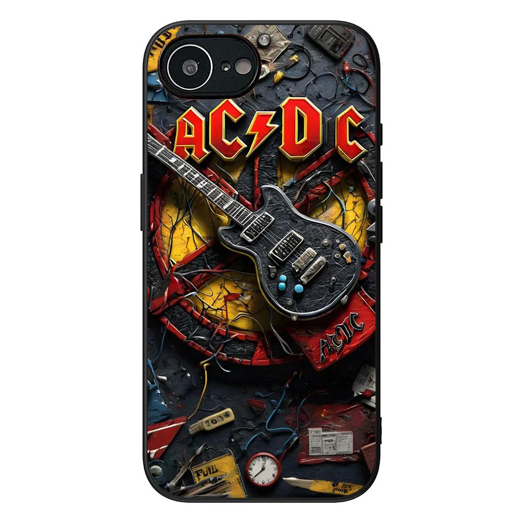 A-Acdc Poster Handyhülle für Samsung Galaxy A06 A05 A14 A50 A51 A52 A12 A13 A23 A70 A07 A25 A26 A72 A56 Hülle Case
