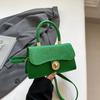 Retro handbag fashionable simple casual small square bag 2025 new shoulder messenger bag