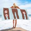 Beach Towel Absorbent Soft Microfiber Beach Towel Quick Dry Sexy Bath Towel for Bathroom Pool Camp