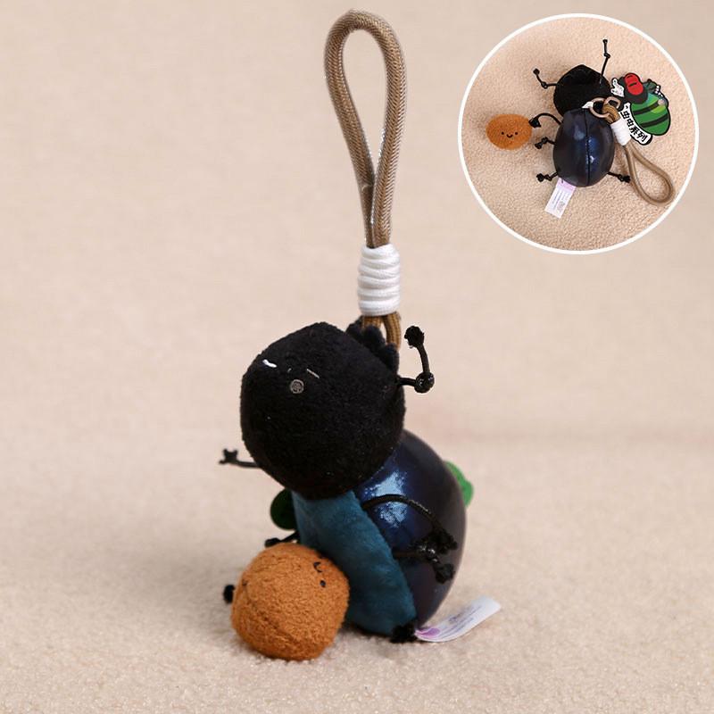 Spider Ant Mantis Plush Toy Keychain With Pp Cotton Filling For Kids And Collectors