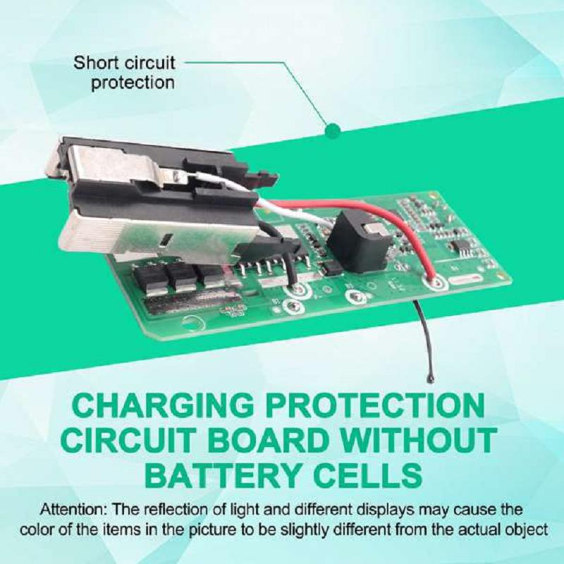 

Li-Ion Battery Charging Protection Circuit Board PCB for 20V P108 RB18L40 Power Tools Battery China Mainland