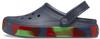 Kids Off Court Glow In the Dark Band Cm [Crocs] Sandals, Size, Clog, Storm/Multi, 18.0