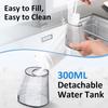 Water Dental Flosser for Teeth – 300ML Cordless Oral Irrigator with 6 Replaceable Jet Tips, 3 Modes, Portable Rechargeable Electric Flosser for