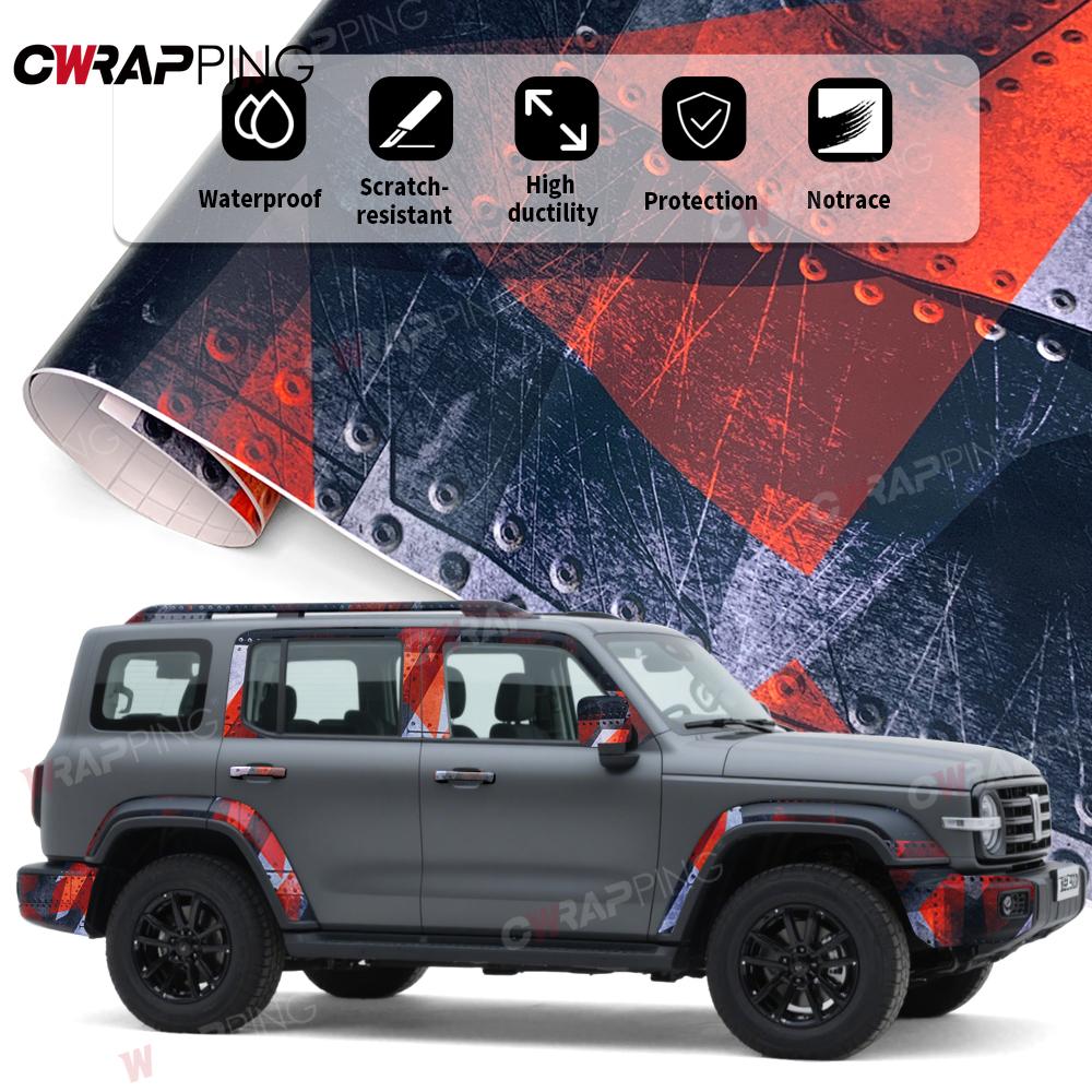 Custom DIY Car Sticker Vinyl Wrap for Car Camouflage Self-adhesive Film Stickers for Cars Motorcycle Wrapping Film Motorcycles