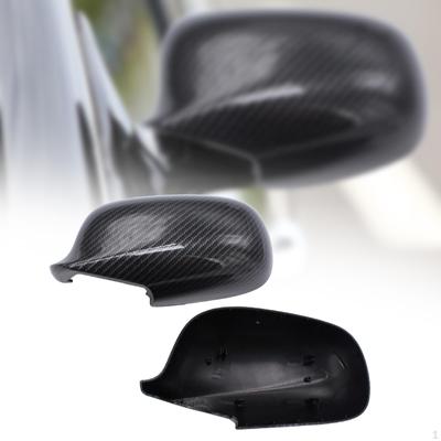 2Pcs Car Side Mirror Cover Caps 12797722 12797723 Door Housings Replacement Accessories