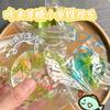 Small Fish/Chrysanthemum Maltose Squishy Toys Counter Stress Fidgets Plush Artificial Transparent Gentle-Rebound Decompression Toy