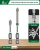 Green Forest Magnetic Non-slip Electric Screwdriver & Flashlight Drill Set