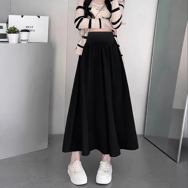 

Maternity Yamamoto culottes women s large size fat mm summer thin drape ice silk wide-leg pants lazy casual white pants S [suitable for 80-47.5kg] чёрный