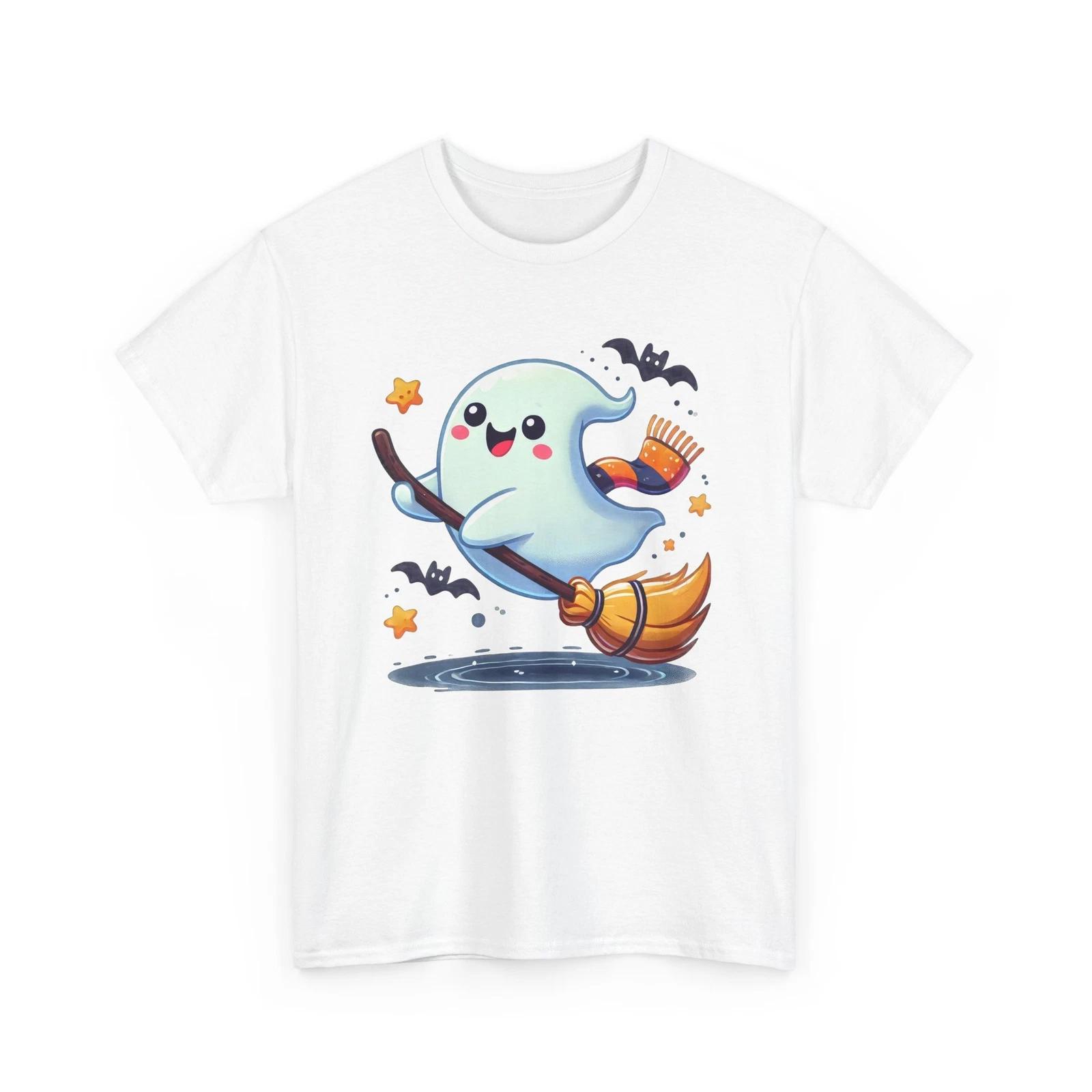 

Ghost Costume T-Shirt | Funny Spooky Tee | Easy Halloween Outfit Shirt 4XL