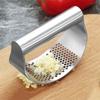 Manual Garlic Press Curved Garlic Grinding Slicer Chopper Multi-function Stainless Steel Garlic Presses Cooking Gadgets Tool