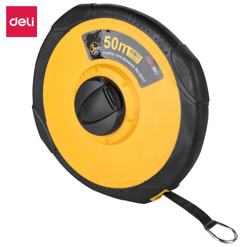 Deli 50m Variable Speed Tape Measure