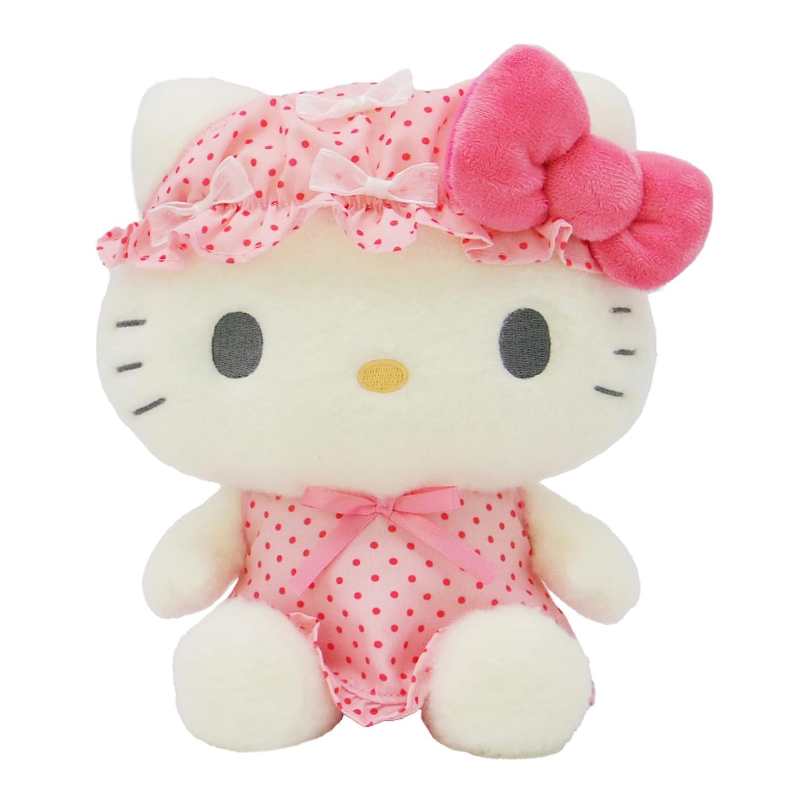 Корпорация Накадзима Персонажи Sanrio Ночная шапка Лента Плюшевая игрушка Хелло Китти x Ш18 x Г14см Игрушка, Маленькая, 213815-25, В21.5