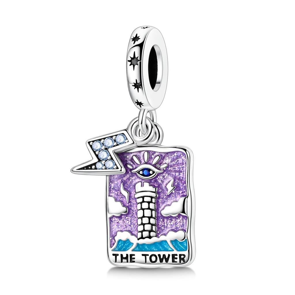 Copper Original Charms Tarot Card Love Sun Fit Bracelet Making For Woman Jewelry