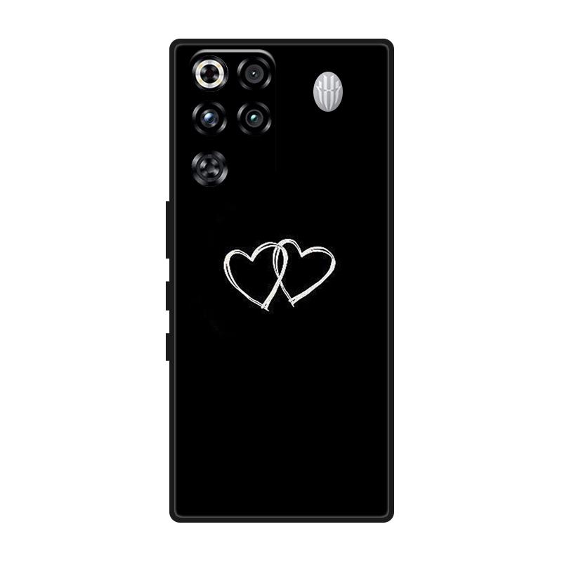 Case For Nubia Red Magic 11 Pro Plus Case Cool Silicone Protective Cover for Red Magic 11 Pro+ 5G Bumper Fundas Black Coque