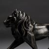 Lion Ornament with Base Majestic Decor Sculptural for Bookshelf