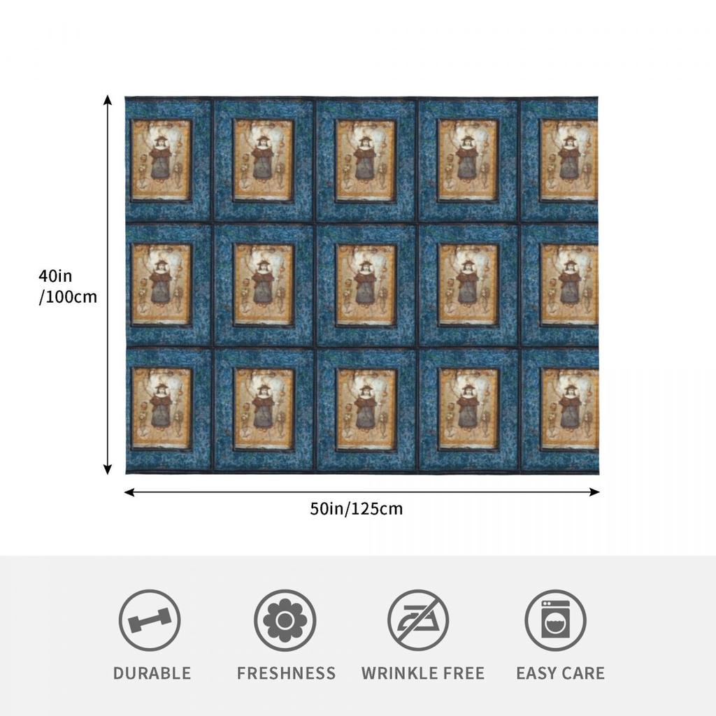 El Santo Nino De Atocha Throw Blanket Tourist Decorative Throw Cosplay Anime For Winter Travel Hair Blankets