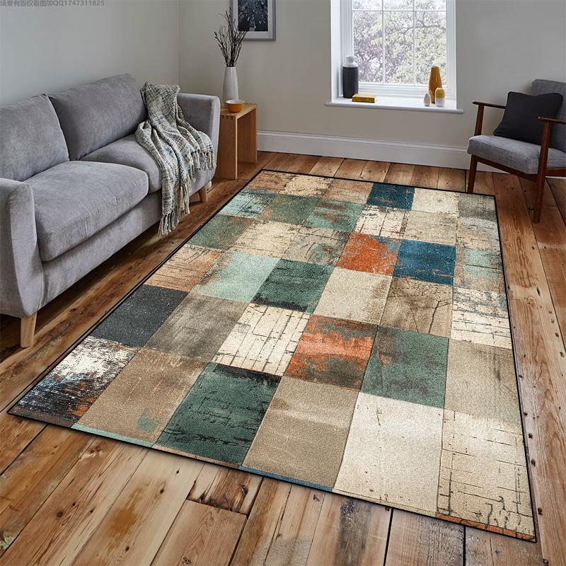 Geometric Carpet Living Room 200x300 Bedroom Carpet Large Area Rugs for Home Decoration Abstract Non-slip Sofa Custom Floor Mats